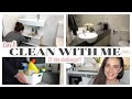CLEAN WITH ME DAILY BATHROOM CLEANING ROUTINE THE SUNDAY STYLIST