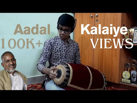 Aadal Kalaiye Devan Thanthathu - Sri Raghavendra | Mridangam Cover | Ilayaraja | K.J. Yesudas | HD |
