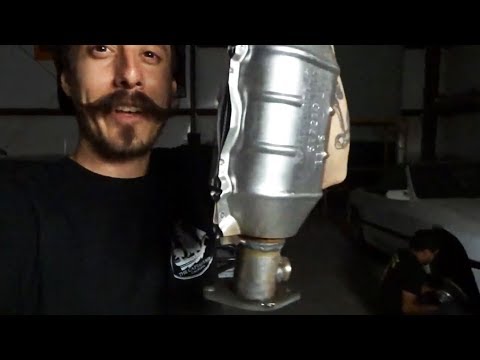 Lancer gets a new CAT | catalytic converter replacement