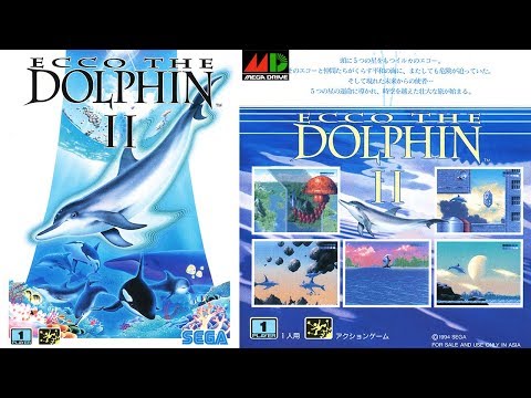 Ecco the Dolphin 2 エコー・ザ・ドルフィン２ . MEGA DRIVE [HD]