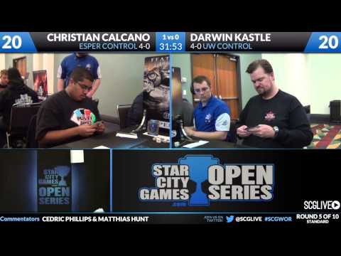 SCGWOR - Standard - Round 5b - Darwin Kastle vs Christian Calcano