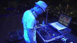 DJ BLING opening for Human League HK Live 2011-10-13