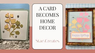 From Card To Decor