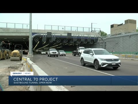 Central 70: New tunnel opens for eastbound traffic