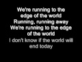 Marilyn Manson - Running To The Edge Of The World Lyrics