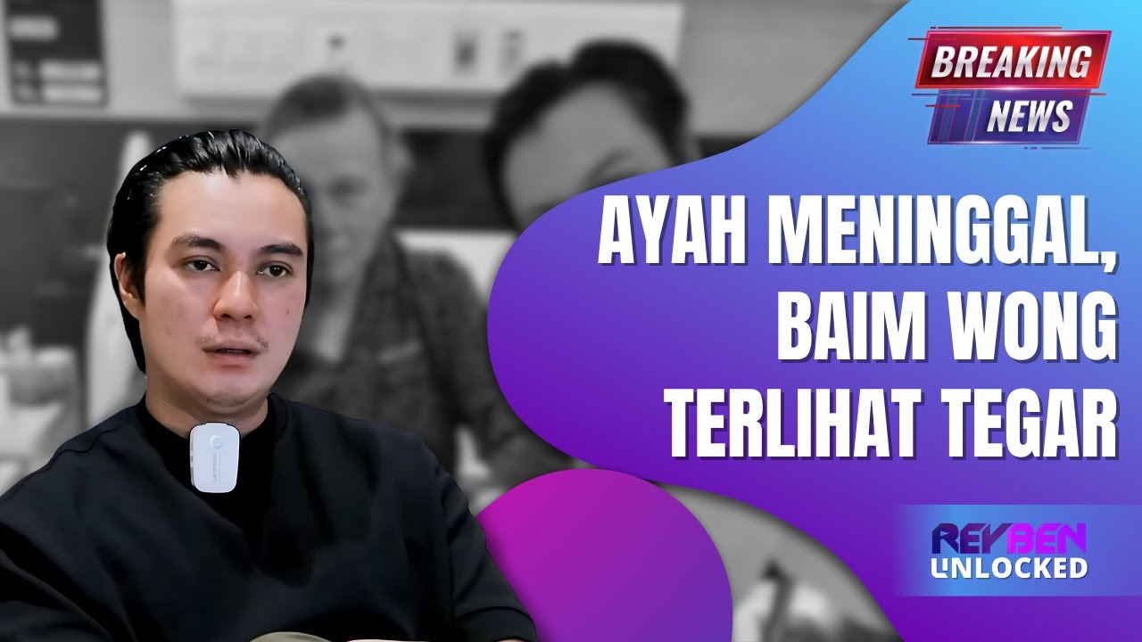 Kisah Ketegaran Baim Wong Saat Hadapi Kepergian Sang Ayah