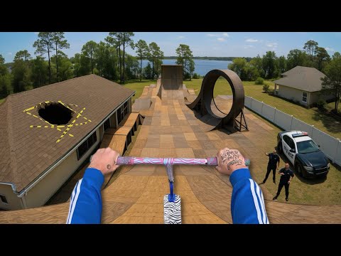 America's Biggest Backyard Skatepark! 🇺🇸