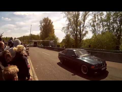 Roller vs. Auto - Aldenhoven 1/4 Meile Rennen 30.04.2017