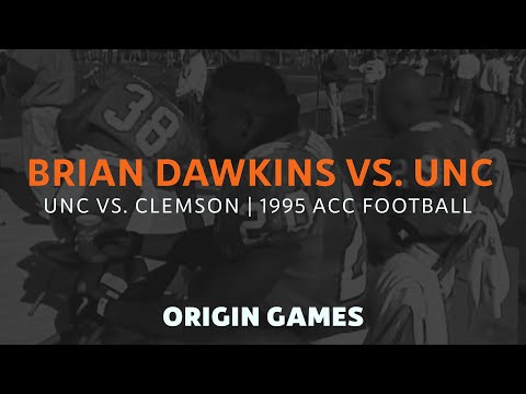Brian Dawkins & Clemson vs. UNC | 1995