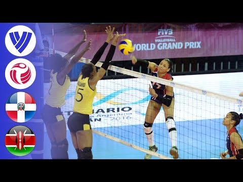 Dominican Republic vs. Kenya - Full Match | Group 2 | Women's Volleyball World Grand Prix 2016