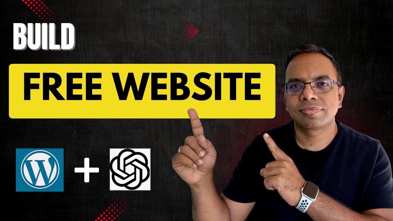 How to Build a $5,000 Website for FREE with ChatGPT (Wordpress+No Code +AI)