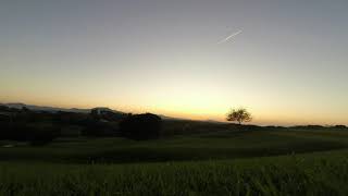 Coucher de soleil à Arcangues