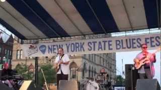 Billy Thompson performing "Further On Up The Road" by the Bobby Blue Bland @ the NYS Blues Fest