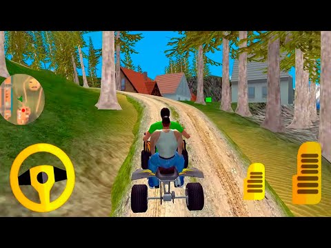 ATV Taxi Drive Simulator 2021 - #2 Mountain Bike Driving Android Gameplay