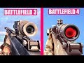 Battlefield 4 vs Battlefield 3 - Weapons Comparison