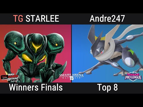 SAU15: Winners Final - TG| Starlee (Palutena, Dark Samus) Vs. Andre247 (Greninja, Kazuya)