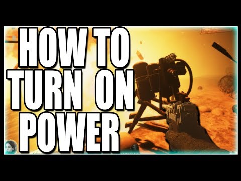 HOW TO TURN ON POWER IN COD WW2 ZOMBIES - THE FINAL REICH POWER TUTORIAL