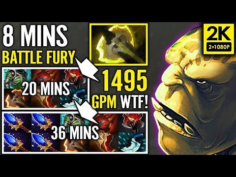 WTF Carry 1500 GPM Alchemist Full 12Slot Game by Wagamama Best Farm Dota 2 Pro