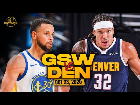 Golden State Warriors vs Denver Nuggets Full Game Highlights | Oct 23, 2025 | FreeDawkins
