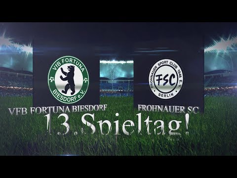 [13 Spieltag/Landesliga] VFB FORTUNA BIESDORF -  FROHNAUER SC