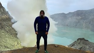 Вулкан Иджен и Кислотное озеро на острове Ява!