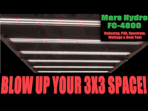 YouTube video about: What size led light for 3x3 grow tent?