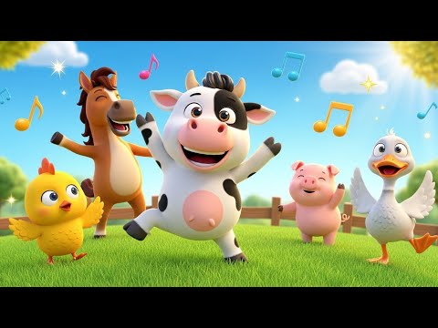 A Fazendinha Mais Divertida para Crianças | Música Infantil para Dançar e Brincar | AMIGUINHOS TV
