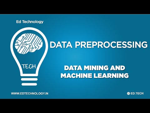 What Is Data Preprocessing Data Preprocessing Steps For Machine Learning Data Mining Lectures