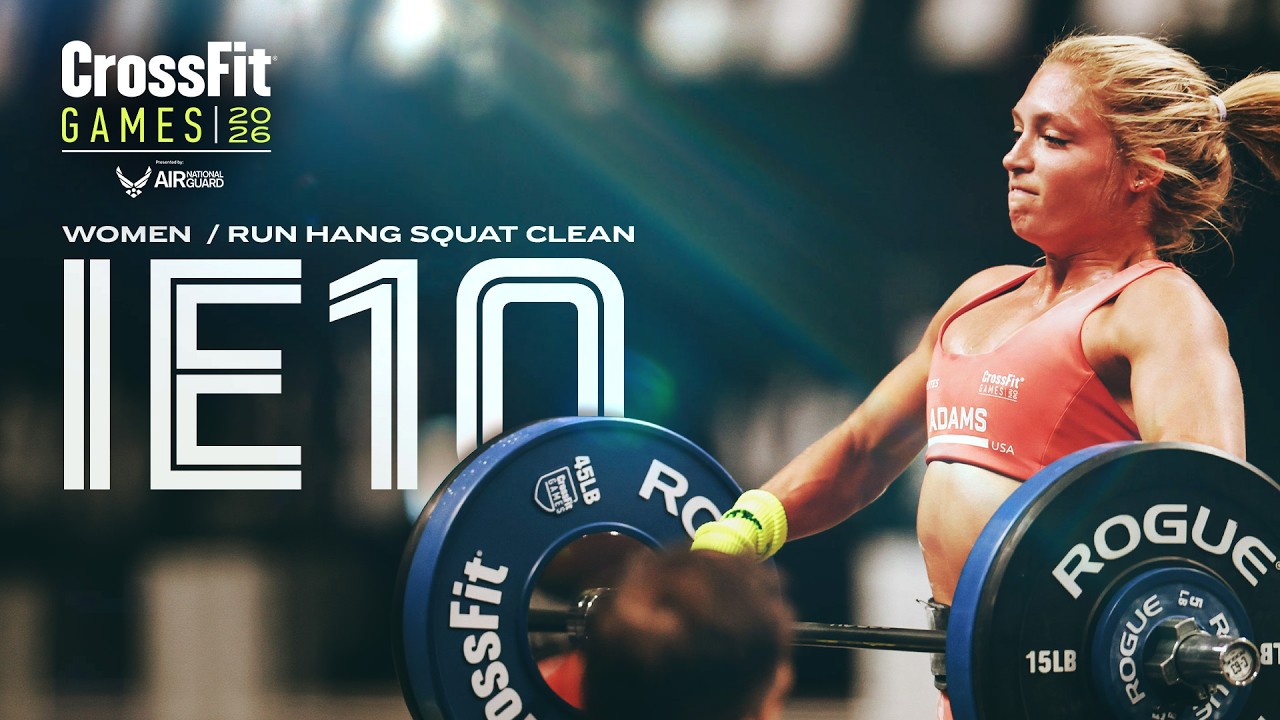 Women's Event 10: Run Hang Squat Clean
