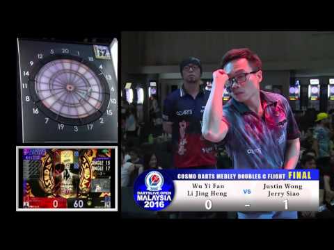 DARTSLIVE OPEN 2016 MALAYSIA -COSMO DARTS MEDLEY DOUBLES C FLIGHT FINAL