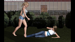 girl fighting explained, submission/dominance, #girlfight #girlfighting
