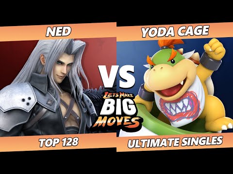 LMBM 2022 - Ned (Sephiroth, Pokemon Trainer) Vs. Yoda Cage (Bowser Jr,) SSBU Ultimate Tournament