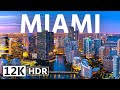 Miami Florida 12K Video ULTRA HD HDR 120 FPS The Magic City In Drone GTA 6