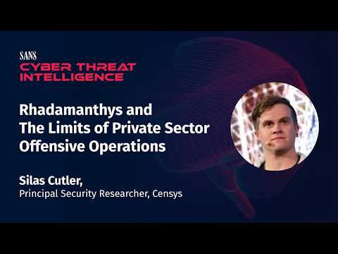 Rhadamanthys and the Limits of Private Sector Ops