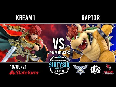 Sixtysix Games - Top 48 Winners R2 - Kream1(Roy) Vs. Raptor(Bowser)