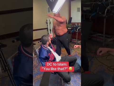 DC flexed on Islam 😂 #UFC302