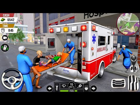 Ambulance City Rescue Simulator 3D | 911 Emergency Ambulance Driving Simulator | Android Game play 