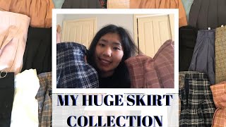MY HUGE SKIRT COLLECTION ft. mixxmix, yesstyle, dejou