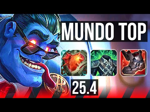 DR. MUNDO vs RIVEN (TOP) | 900+ games | NA Challenger | 25.4