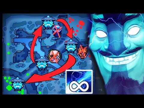 WTF 13 Min Godlike Immortal Storm Spirit Zip Zap ALL Map 7.07 IMBA Dota 2