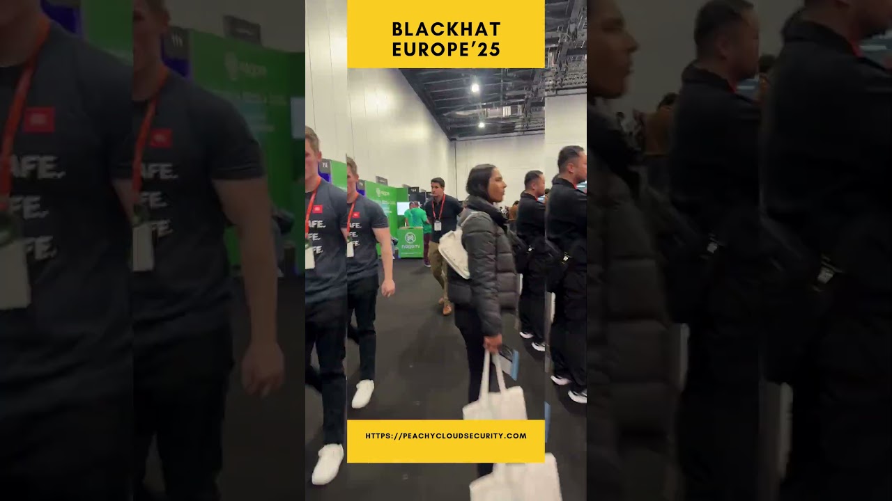 BlackHat Europe 2025 | World's Biggest Hacking Conference #cloudsecuritypodcast #cybersecurity