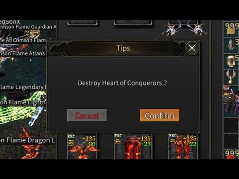 Mu Archangel's Awakening How to destroy Heart of Conqueror