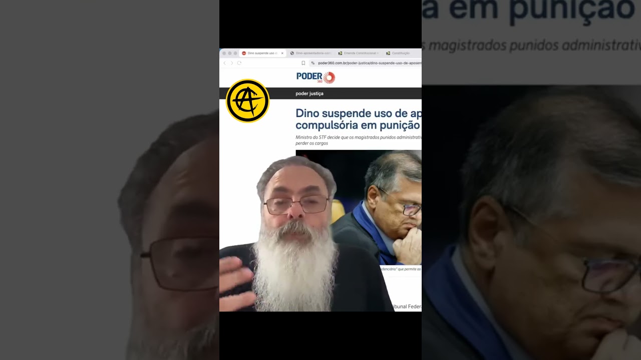 DINO decide ACABAR com PUNIÇÃO de "APOSENTADORIA COMPULSÓRIA" para JUIZES_ MELHORANDO IMAGEM do STF
