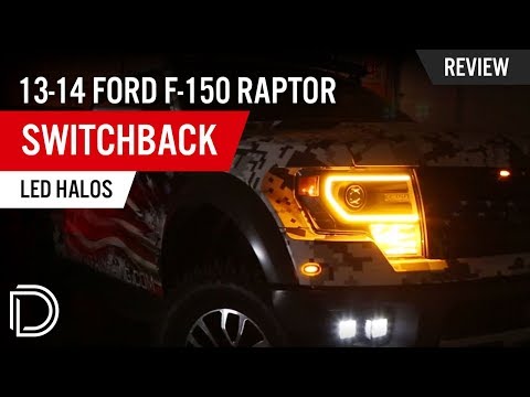 2013-2014 Ford F-150 Raptor LED Switchback Halos by Diode Dynamics