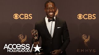 Sterling K. Brown's Acceptance Speech Interrupted: 'Cut Before I Got To Thank My Wife!' | Emmys 2017