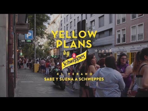 Arnau Griso en Yellow PLans by Schweppes