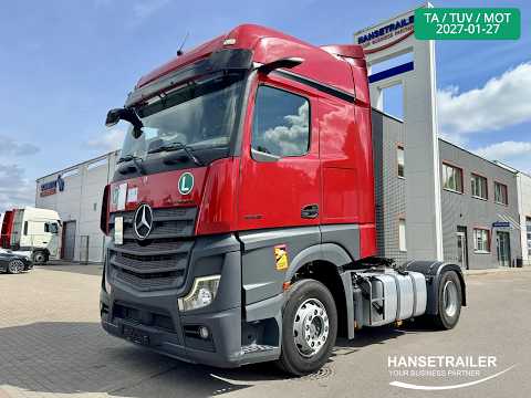 Mercedes-Benz Actros 1845 Big Space, double sleeper