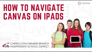 How to Navigate Canvas on iPads