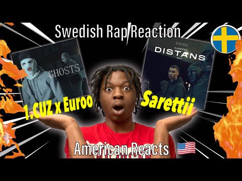 American Reacts to Swedish Rap With ENGLISH SUBTITLES! (Ft. SARETTII, EUROO, 1CUZ) #swedishrap