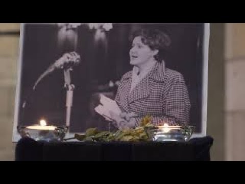 Begrafenis  Nellie Hölscher-Alkemade deel 1